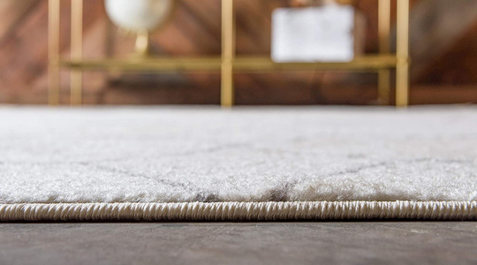 Unique Loom Trellis Frieze Collection Lattice Moroccan Geometric Modern Area Rug, 5 x 8 Feet, Ivory/Gray