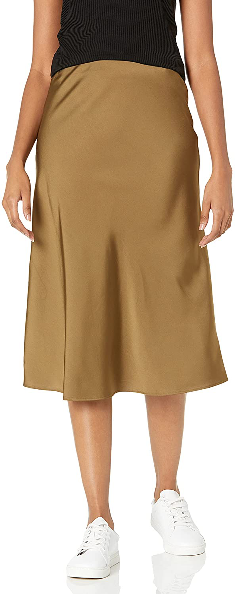 The Drop Women's Maya Silky Slip Skirt