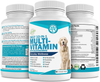 PAWSITIVE LABS 10 in 1 Dog Multivitamin with Glucosamine, D3, MSM to Help Reduce Joint Inflammation and Increase Immune System, Mobility and Flexibility – All-in-One Daily Dog Vitamin and Supplement