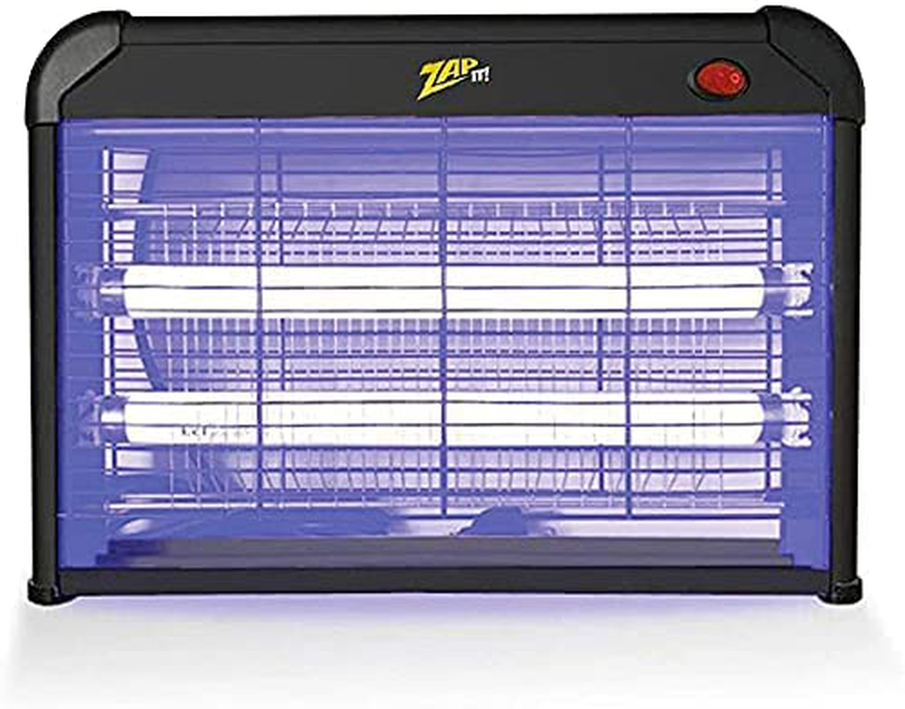 Zap It Electric Indoor Bug Zapper (2,800 Volt) Plug-in 360 Degree Mosquito, Bug, and Insect Killer, Non-Toxic Attractant UV Light and Electric Shock