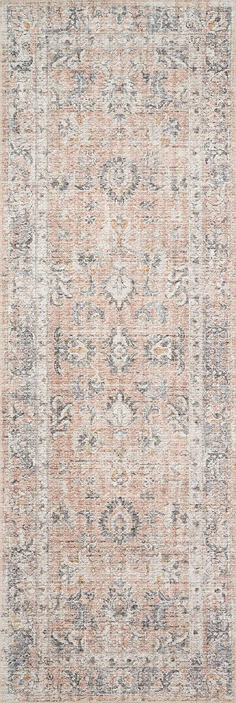 Loloi II Skye Collection Area Rug, 2'-3" x 3'-9", Brick/Ocean