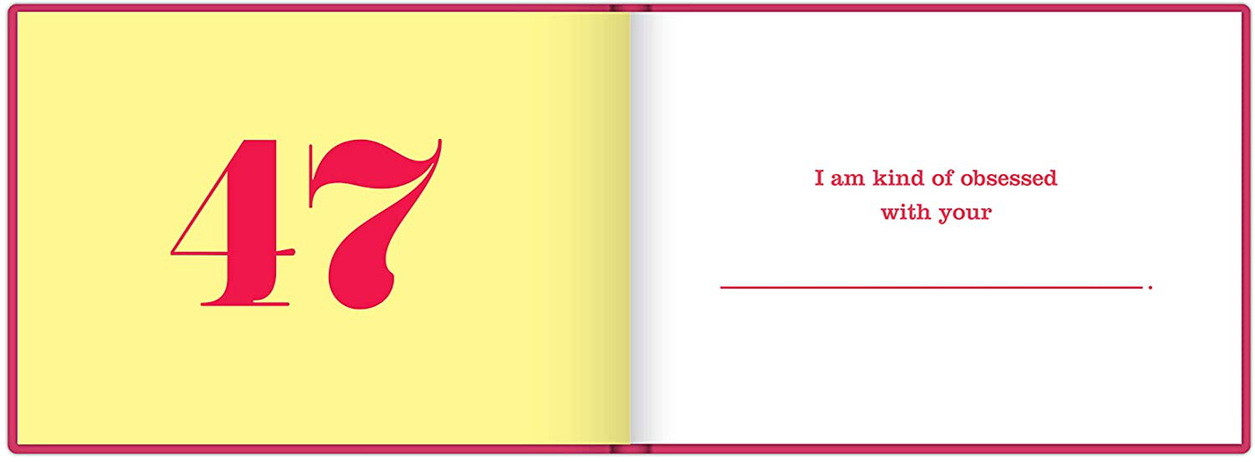 Knock Knock What I Love about You Fill in the Love Book Fill-in-the-Blank Gift Journal, 4.5 x 3.25-Inches