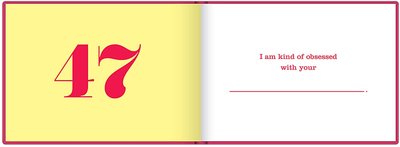 Knock Knock What I Love about You Fill in the Love Book Fill-in-the-Blank Gift Journal, 4.5 x 3.25-Inches