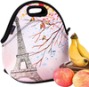 iColor Effiel Tower Insulated Neoprene Fashion Lunch Picnic Container Bag Box Tote Outdoor Travel Cooler Waterproof Soft Bag lunchbox Handbag Case For Boys Girls School Office Work Hot YLB-141