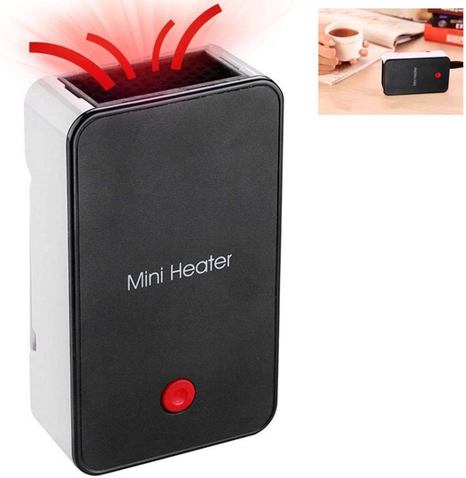 Energy Saving Heater Mini Portable Room Office Desktop Electric Fan Heater