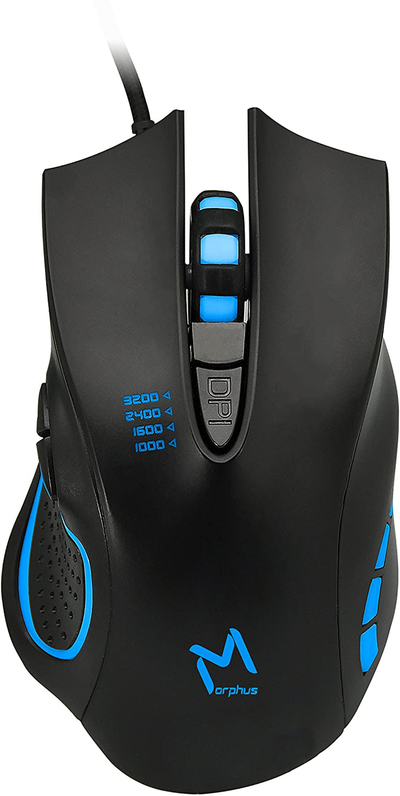 Gaming Mouse Wired, 4 Adjustable DPI Levels, 7 Circular & Breathing LED Light Wired Mouse Used for Games and Office Laptop, PC, Mac