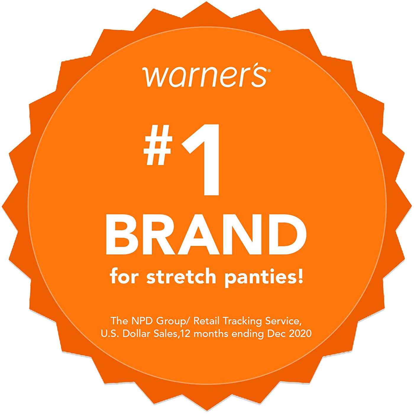 Warner's Women's No Pinching No Problems Modern Brief Panty