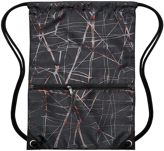 HOLYLUCK Drawstring Backpack Bag Sport Gym Sackpack