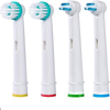 4 Pack Replacement Brush Heads for Oral B Braun Professional Ortho Brush Head & Power Tip Kit