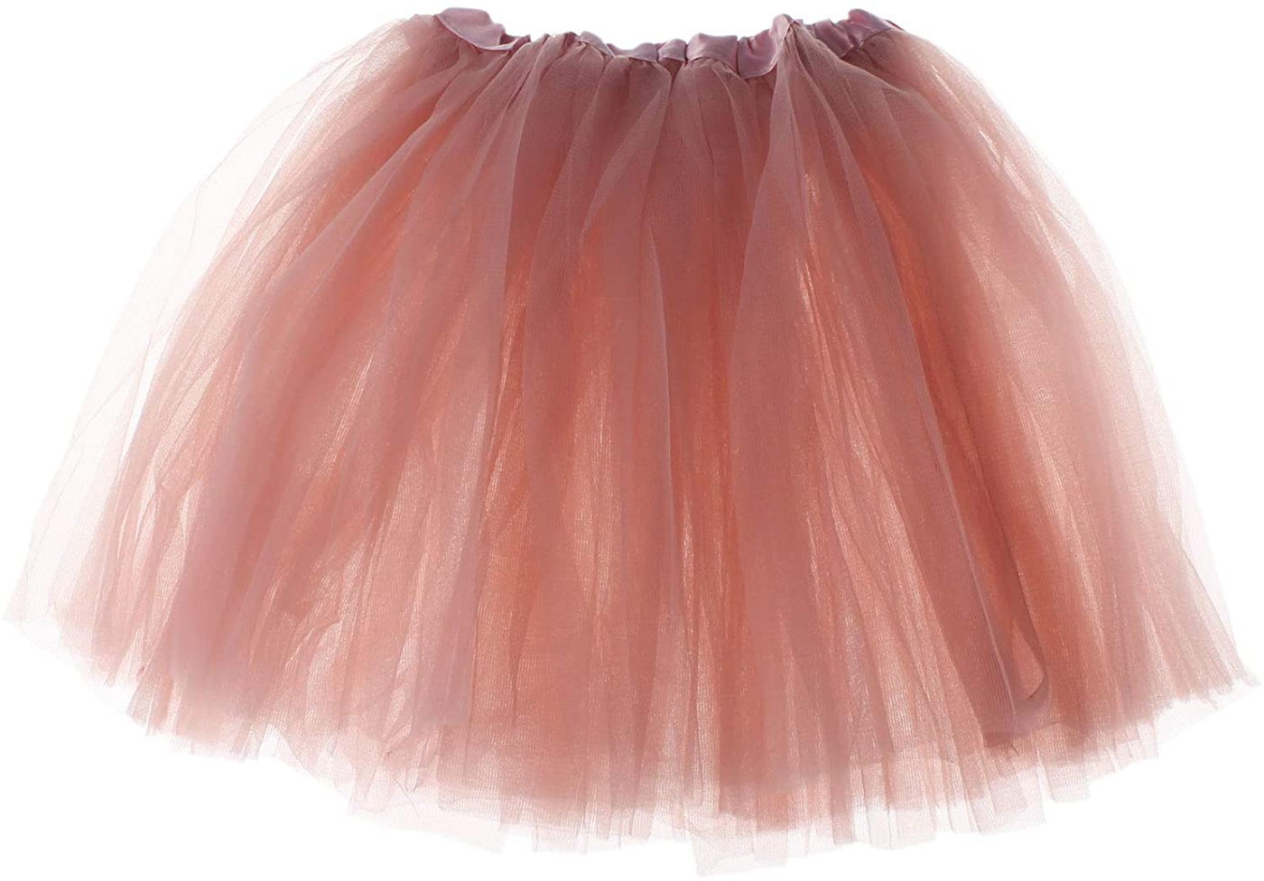 My Lello Adult Tutu Skirt, Classic Elastic 3 Layer Tulle Tutu for Women and Teens