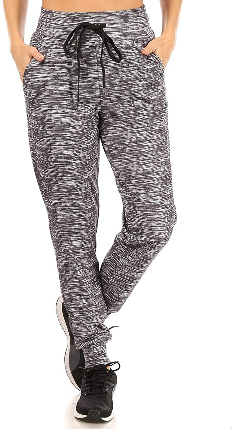 ShoSho Womens Casual Joggers Pants Sweatpants Yoga Bottoms Soft Brushed Sports Track Pants