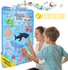 joypath Electronic Interactive Ocean Life Wall Chart, Talking Music Marine Animal Learning Poster, Preschool Early Education Toys for Toddlers, Gifts for Age 2 3 4 5 Years Old Boys Girls Kids