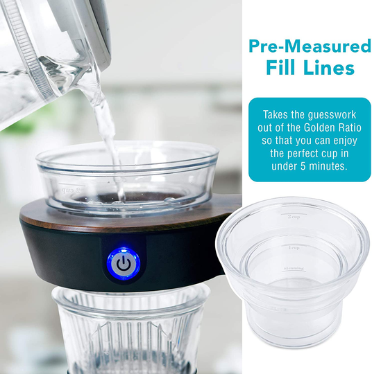 Shine Kitchen Co. Autopour SCH-150 Automatic Pour Over Coffee Machine