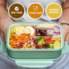 Bento Box for Adults and Kids - 1400ML Bento Box With Spoon & Fork - Durable, Leak-Proof for On-the-Go Meal, BPA-Free and Food-Safe Materials