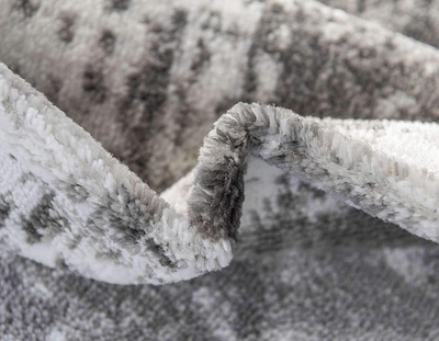 Unique Loom Sofia Collection Area Traditional Vintage Rug, French Inspired Perfect for All Home Décor, 4' 0 x 6' 0 Rectangular, Gray/Light Gray