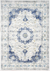 nuLOOM Paisley Verona Vintage Persian Runner Rug, 2' 8" x 8', Light Blue