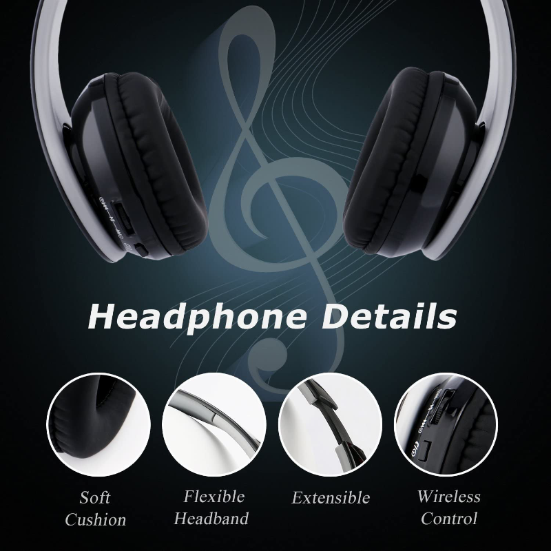 Bluetooth Wireless Foldable Hi-fi Stereo Headphone V4.1
