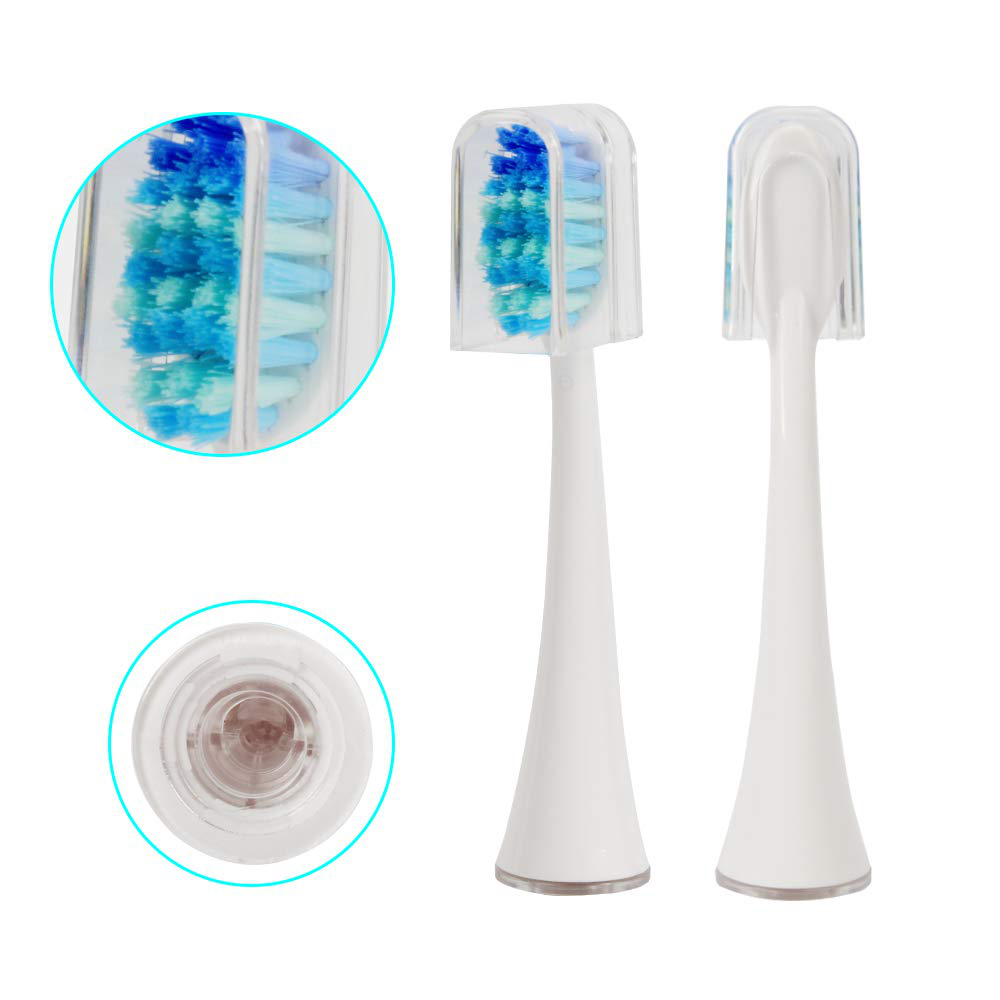 Voom Sonic Replacement Brush Heads, White (VM-22032)