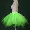 Honeystore Women's Short Vintage Ballet Bubble Puffy Tutu Petticoat Skirt