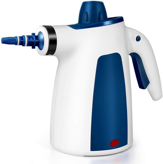 Handheld Pressurized Steam Cleaner, All Natural Household Steam Cleaning with 9-Piece Accessory Set, Multi-Purpose and Multi-Surface Steam Cleaner for Kitchen, Bathroom, Windows, Car Seat, Floor More