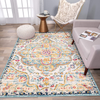 Rugshop Vintage Distressed Bohemian Area Rug 3'3" x 5' Blue