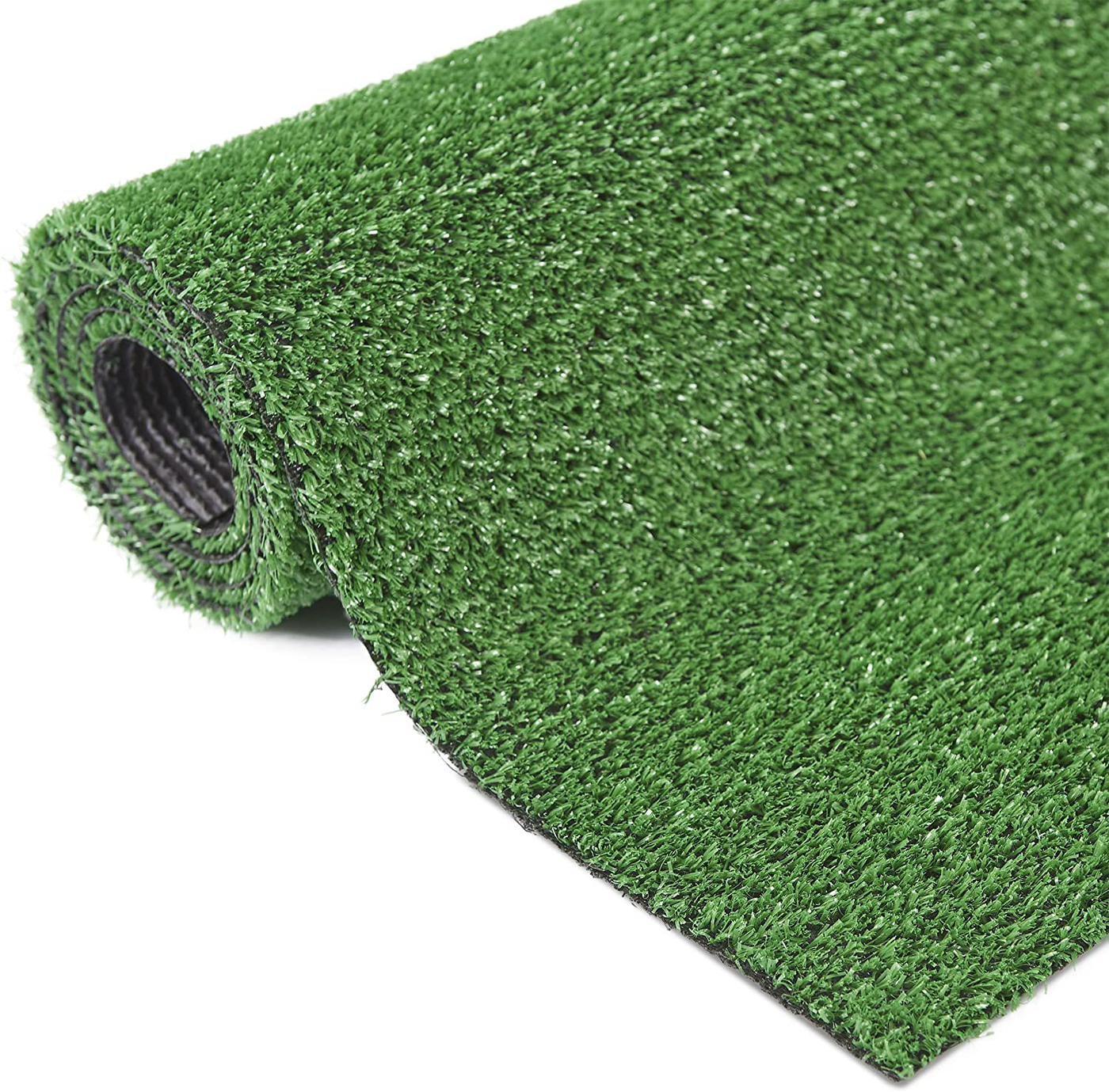 Ottomanson Evergreen Artificial Turf Area Rug, 20" X 30", Green