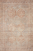 Chris Loves Julia x Loloi Jules JUL-04 Tangerine / Mist Oriental Area Rug 2'-3" x 3'-9"