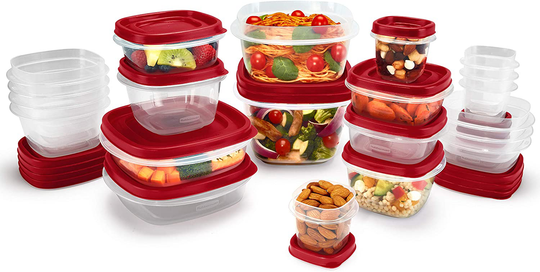 Rubbermaid Easy Find Vented Lids Food Storage Containers