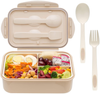 Bento Box for Adults and Kids - 1400ML Bento Box With Spoon & Fork - Durable, Leak-Proof for On-the-Go Meal, BPA-Free and Food-Safe Materials