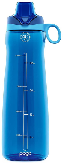 BPA-Free Plastic Water Bottle with Chug Lid