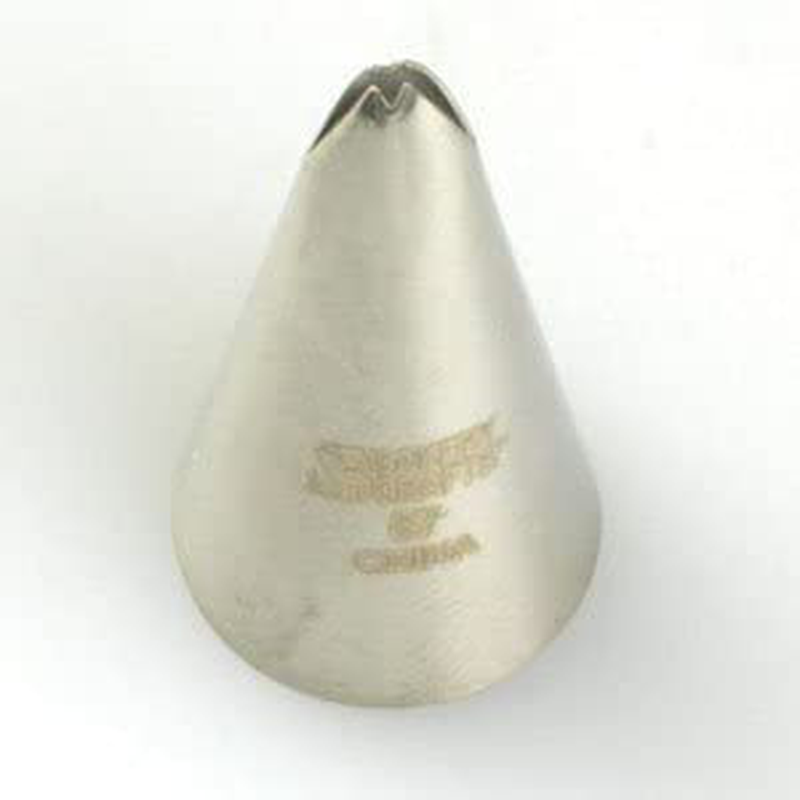 Oasis Supply Stainless Steel Icing Tips, No.67, Leaf Tip