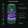 Bug Zapper, Portable Electronic Mosquito Zapper, Rechargeable 2 in 1 Mosquito Killer for Outdoor and Indoor, Fly Trap for Home, Vehicle, Camping