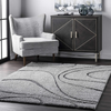 nuLOOM Carolyn Cozy Soft & Plush Shag Accent Rug, 2' x 3', Dark Grey