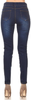 Women's Stretch Pull-On Skinny Ripped Distressed Denim Jeggings Regular-Plus Size