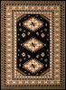 United Weavers of America Dallas Tres Rug, 2'3 x 8', Black