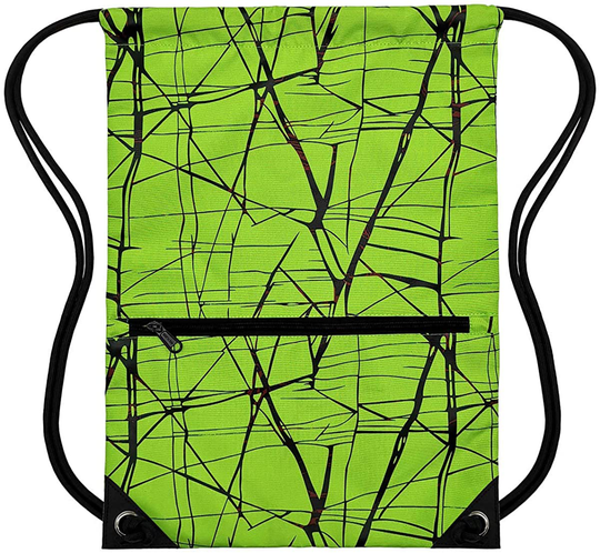 HOLYLUCK Drawstring Backpack Bag Sport Gym Sackpack