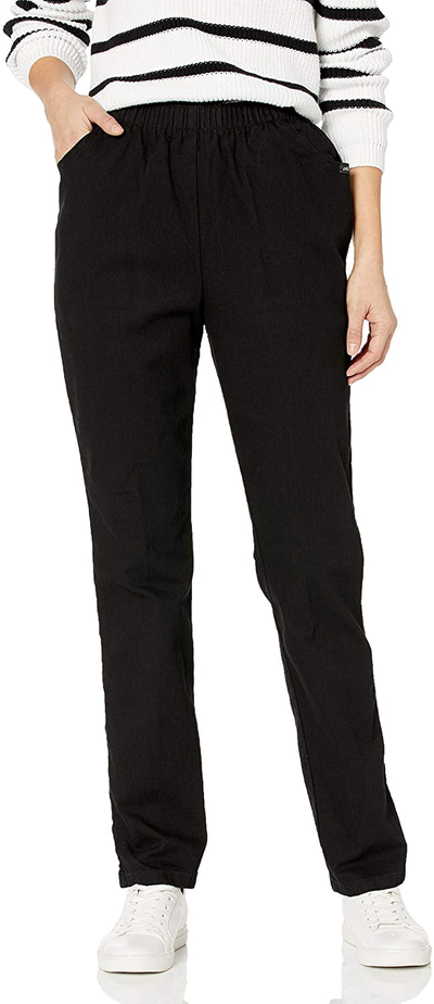 Chic Classic Collection Women's Stretch Elastic Waist Pull-On Pant