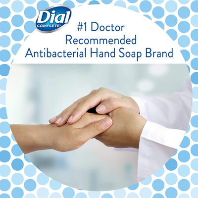 Dial Antibacterial Liquid Hand Soap, Spring Water, 11 Ounce (Pack of 4)