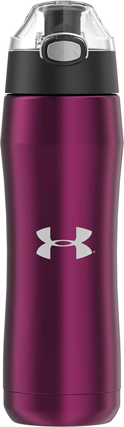 Under Armour Beyond 18 Ounce Stainless Steel Water Bottle, Rose Gold