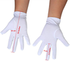 KuFit Parade Honor Guard Finger White Mittens Hands Protector Formal Gloves