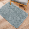 WETOWE Super Soft Fluffy Shag Area Rugs for Living Room, 4x5.3 Feet, Grey Shaggy Floor Carpet for Bedroom, Modern Indoor Fuzzy Plush Area Rugs for Girls Boys Nursery Room Dorm Decor