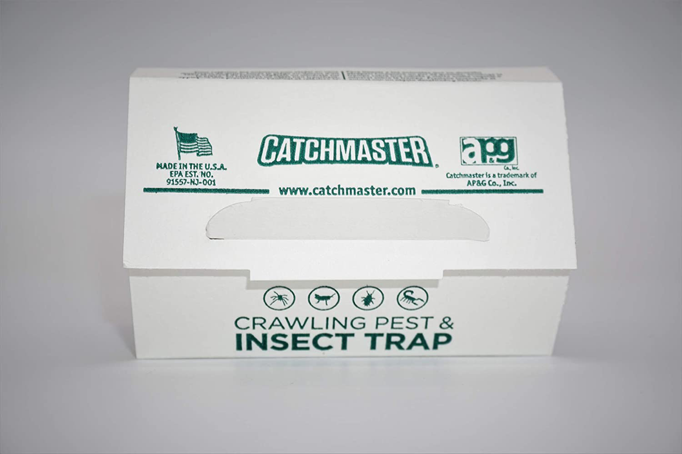 Catchmaster Spider & Insect Glue Trap - 4 Professional Strength Traps per Package