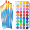 Watercolor Paint Art Set, 36 Colors Professional Watercolor Paint Set with 10 Pcs Watercolor Artist Set Brush