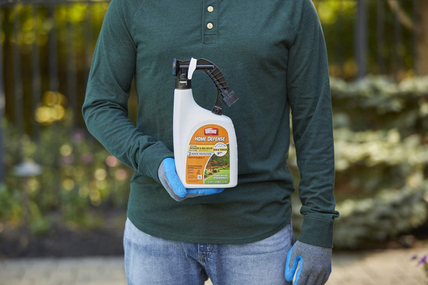 Ortho Home Defense Backyard Mosquito and Bug Killer Ready-To-Spray, 32 oz.