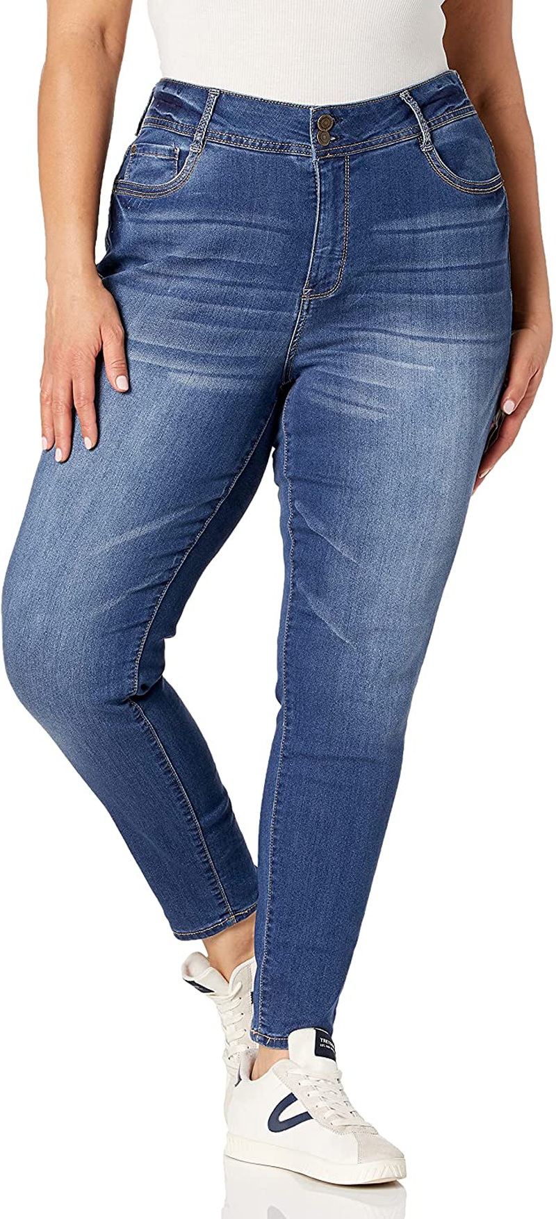 WallFlower Women's Instasoft Ultra Fit Skinny Jeans