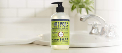 Mrs. Meyer's Clean Day Liquid Hand Soap Refill, Cruelty Free and Biodegradable Hand Wash Formula Made with Essential Oils, Lemon Verbena Scent, 33 oz