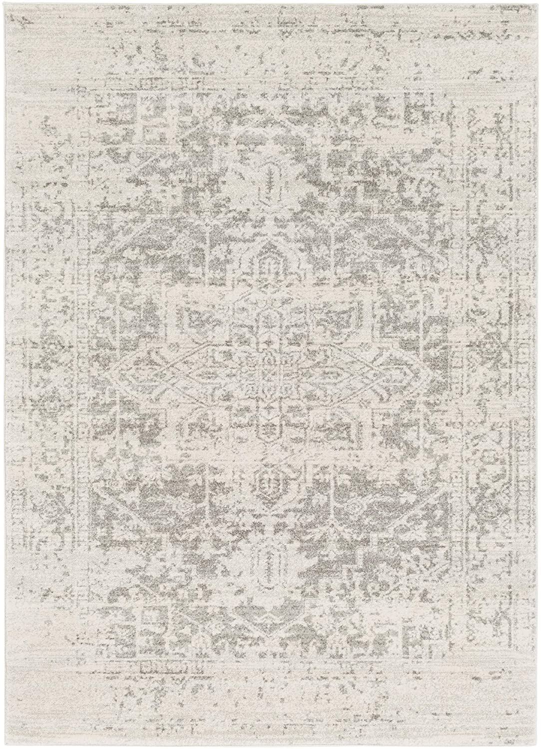 Janine Vintage Medallion Area Rug 2' x 3' Burnt Orange