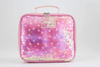 Kids Lunch Box Insulated Back to School Reusable Tote Lunch Bag for Girls and Boys Flip Sequin Purple