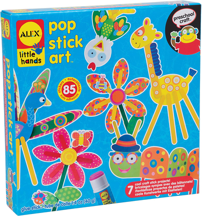 ALEX Toys Little Hands Pop Stick Art Craft Kit