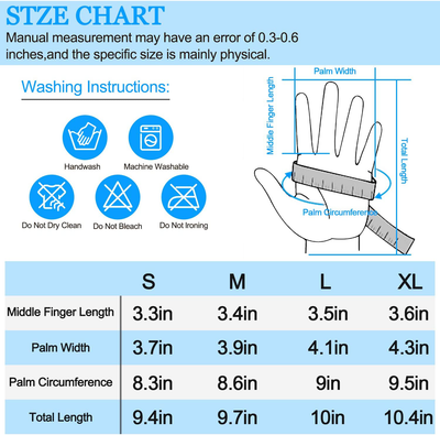 Cevapro Winter Gloves Women Men Touch Screen Gloves for Cold Weather Warm Gloves Water Resistant Freezer Work Gloves for Hiking Running Climbing Cycling Walking Driving Typing